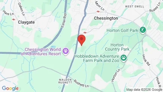 Apartments for rent i Chessington - Surrey - kort over placeringen