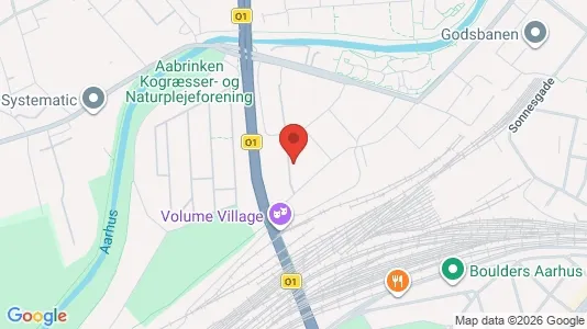 Apartments for rent i Aarhus C - kort over placeringen