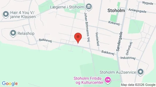 Apartments for rent i Stoholm Jyll - kort over placeringen