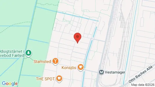 Apartments for rent i Copenhagen S - kort over placeringen