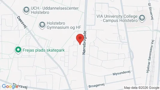 Apartments for rent i Holstebro - kort over placeringen