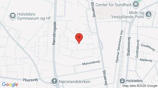 Apartments for rent i Holstebro - kort over placeringen