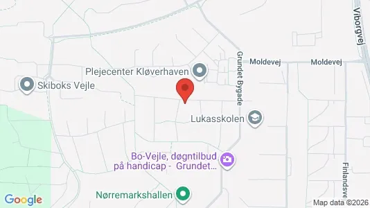 Apartments for rent i Vejle Center - kort over placeringen