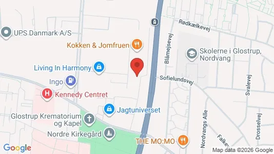 Apartments for rent i Glostrup - kort over placeringen