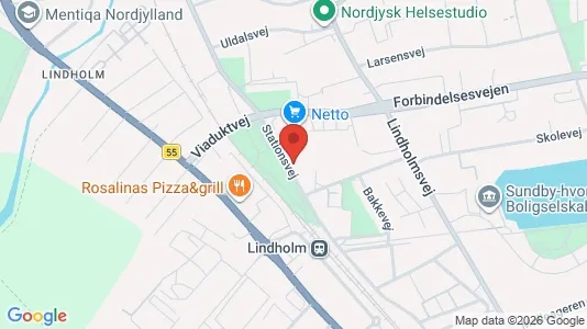 Apartments for rent i Nørresundby - kort over placeringen