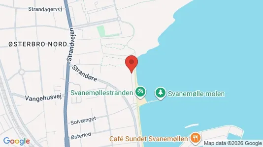 Apartments for rent i Østerbro - kort over placeringen