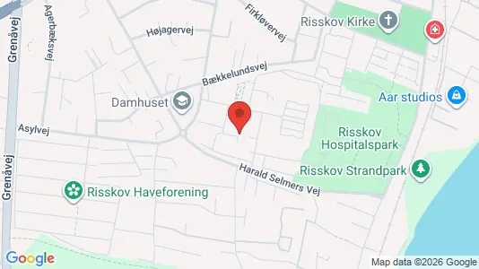 Apartments for rent i Risskov - kort over placeringen