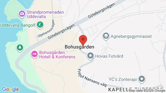 Apartments for rent i Uddevalla - kort over placeringen