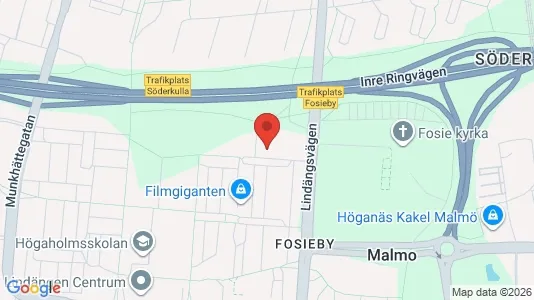 Apartments for rent i Fosie - kort over placeringen