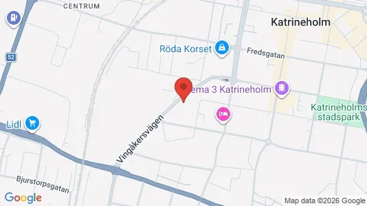 Apartments for rent i Katrineholm - kort over placeringen