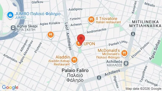 Apartments for rent i Kallithea - kort over placeringen