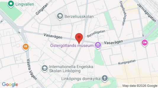 Apartments for rent i Linköping - kort over placeringen