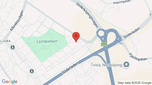 Apartments for rent i Norrköping - kort over placeringen