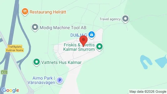 Apartments for rent i Kalmar - kort over placeringen