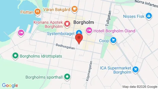 Apartments for rent i Borgholm - kort over placeringen