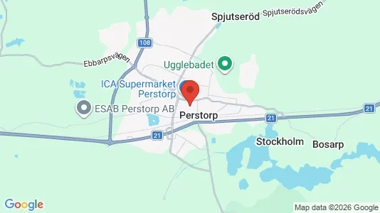 Apartments for rent i Perstorp - kort over placeringen