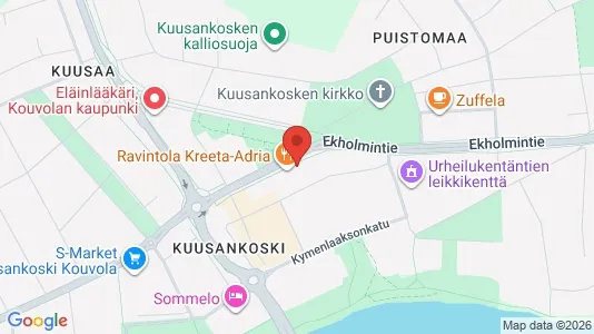 Apartments for rent i Kouvola - kort over placeringen