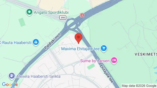 Apartments for rent i Tallinn Kesklinna - kort over placeringen