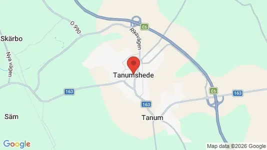 Houses for rent i Tanum - kort over placeringen