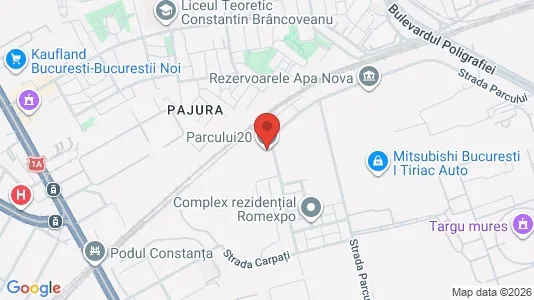 Apartments for rent i Bucharest - Sectorul 1 - kort over placeringen