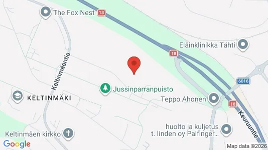 Apartments for rent i Jyväskylä - kort over placeringen