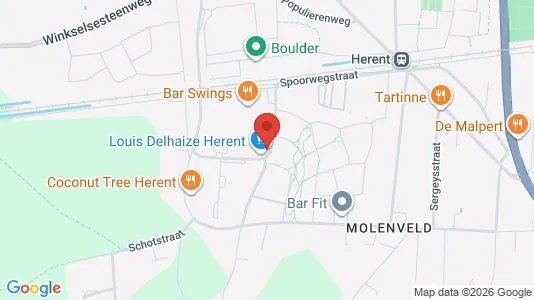 Apartments for rent i Herent - kort over placeringen