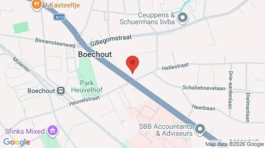 Apartments for rent i Boechout - kort over placeringen