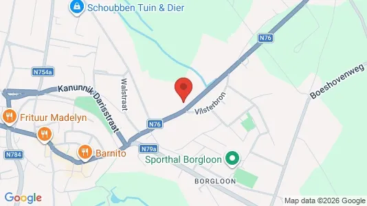 Apartments for rent i Borgloon - kort over placeringen