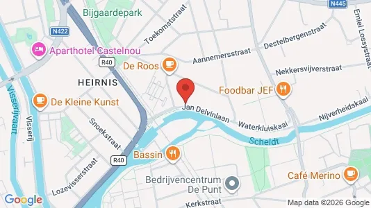 Apartments for rent i Stad Gent - kort over placeringen