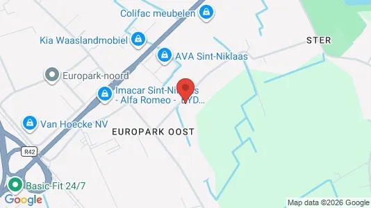 Apartments for rent i Sint-Niklaas - kort over placeringen