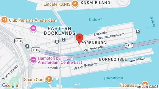 Apartments for rent i Amsterdam Zeeburg - kort over placeringen
