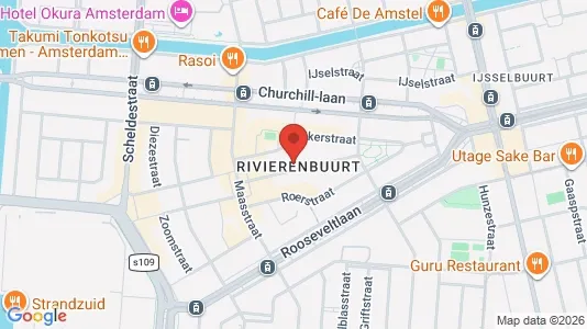 Apartments for rent i Amsterdam Zuideramstel - kort over placeringen