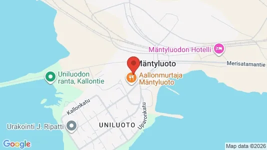 Apartments for rent i Pori - kort over placeringen