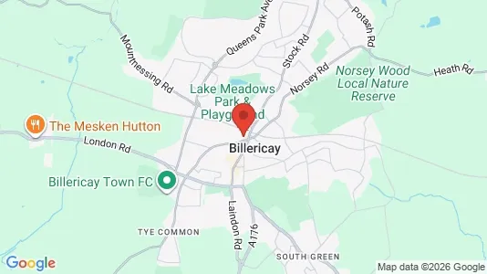 Apartments for rent i Billericay - Essex - kort over placeringen