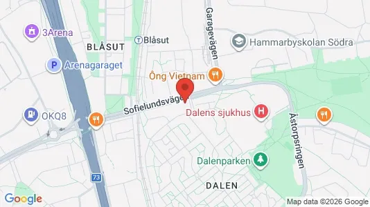 Apartments for rent i Stockholm South - kort over placeringen