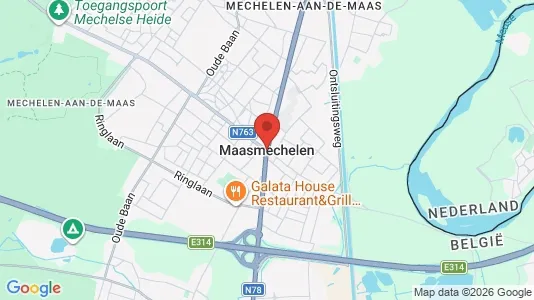 Apartments for rent i Maasmechelen - kort over placeringen