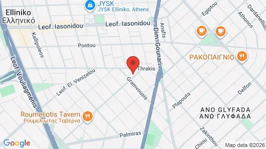 Apartments for rent i Glyfada - kort over placeringen