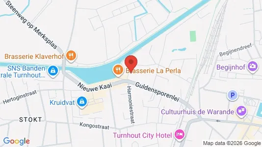 Apartments for rent i Turnhout - kort over placeringen