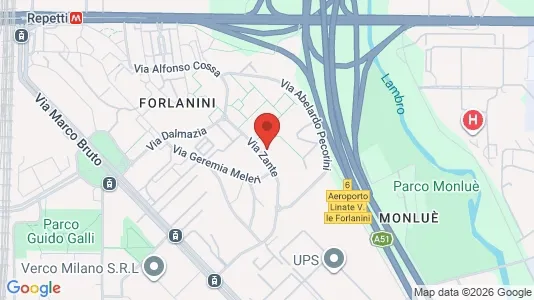 Apartments for rent i Milano Zona 4 - Vittoria, Forlanini - kort over placeringen