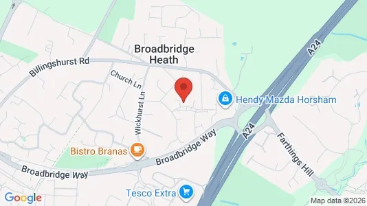Apartments for rent i Horsham - West Sussex - kort over placeringen