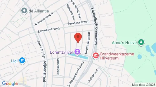 Apartments for rent i Hilversum - kort over placeringen