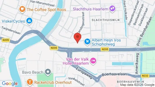 Apartments for rent i Haarlem - kort over placeringen