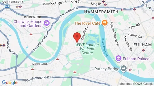 Apartments for rent i London SW13 - kort over placeringen