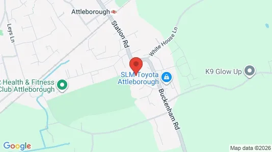 Apartments for rent i Attleborough - Norfolk - kort over placeringen