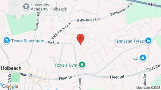 Apartments for rent i Spalding - Lincolnshire - kort over placeringen