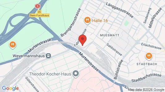 Apartments for rent i Bern-Mittelland - kort over placeringen