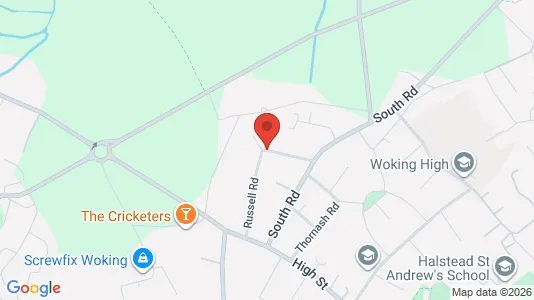 Apartments for rent i Woking - Surrey - kort over placeringen