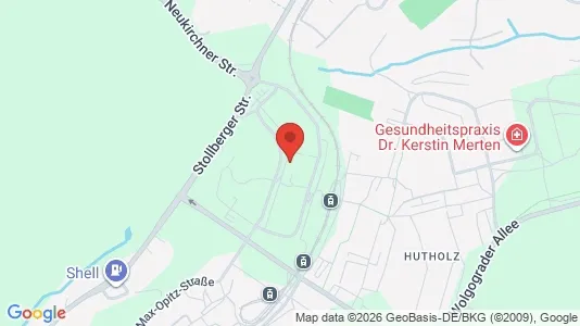 Apartments for rent i Chemnitz - kort over placeringen
