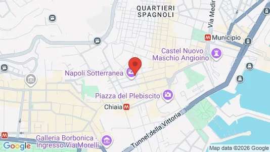 Apartments for rent i Napoli Municipalità 1 - kort over placeringen