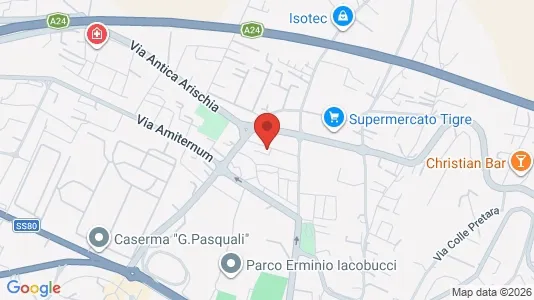 Rooms for rent i L'Aquila - kort over placeringen